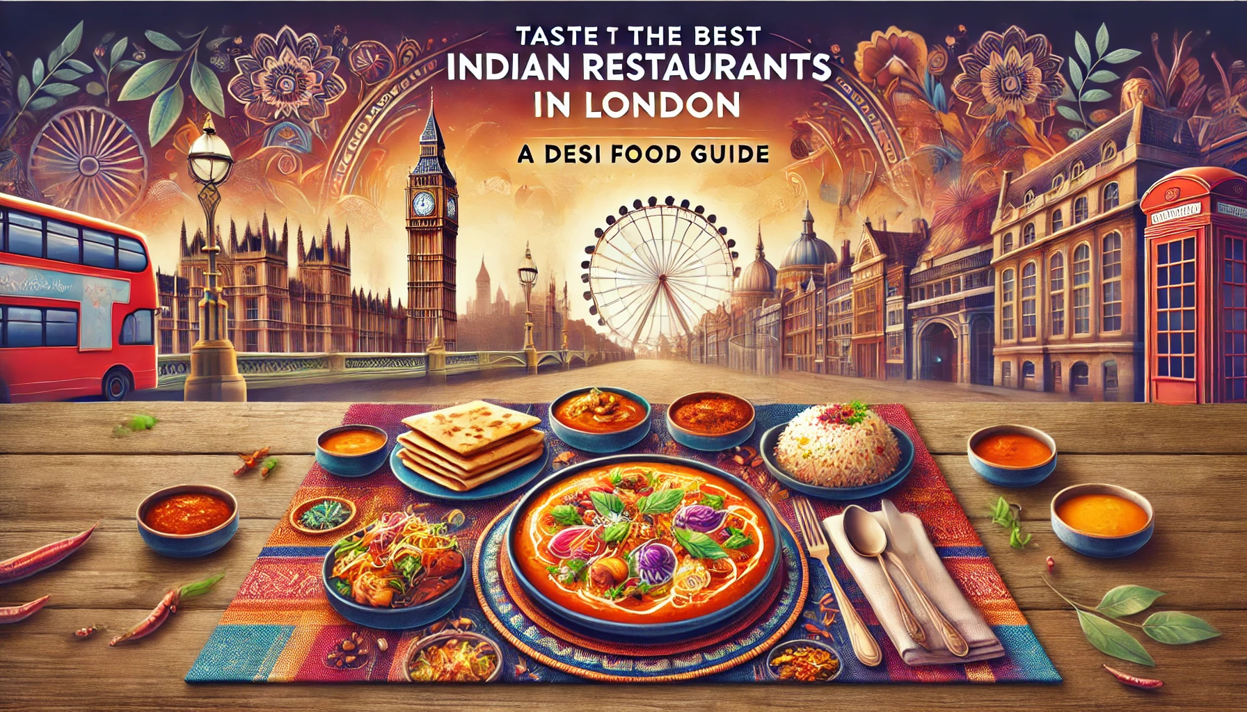 Taste the Best Indian Restaurants in London: A Desi Food Guide